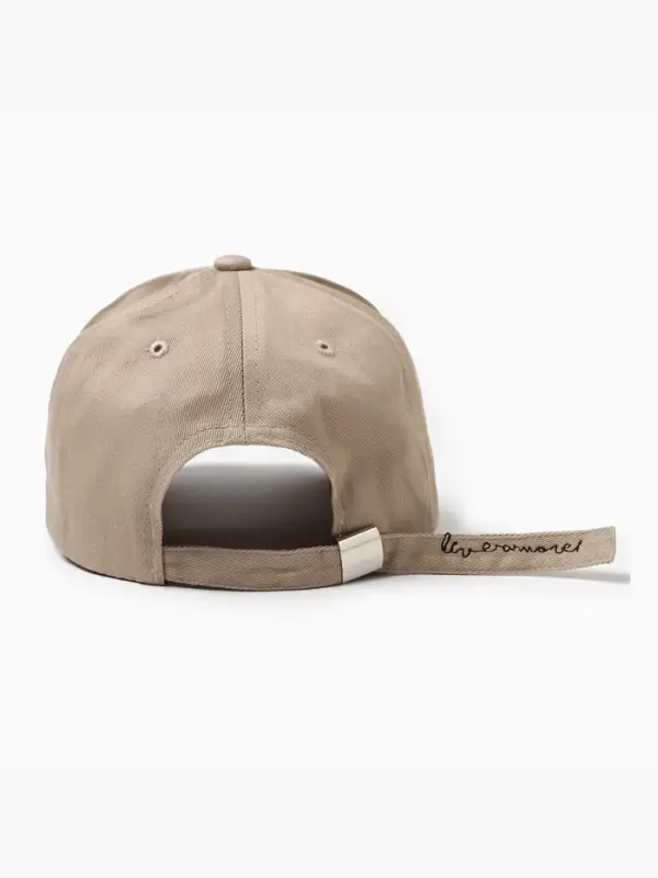 Бейсболка с надписями MINAKU, бежевая, размер 56-58