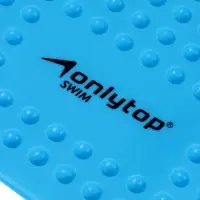 Шапочка для плавания взрослая ONLYTOP Swim, для длинных волос, силиконовая, обхват 54-60 см, МИКС