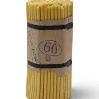 Свечи церковные медовые №60, упаковка 1 кг, парафин, медовое масло