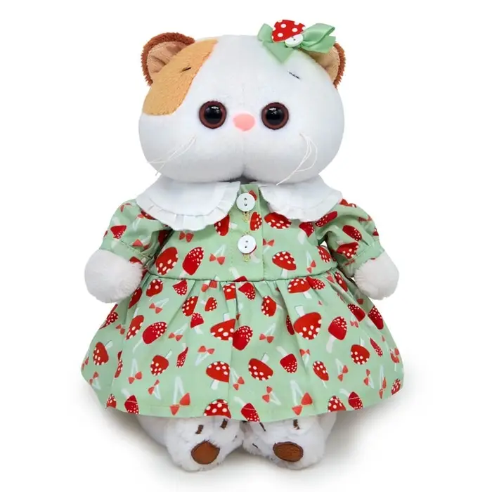 Мягкая игрушка "Ли-Ли в платье с мухоморами", 24 см LK24-146