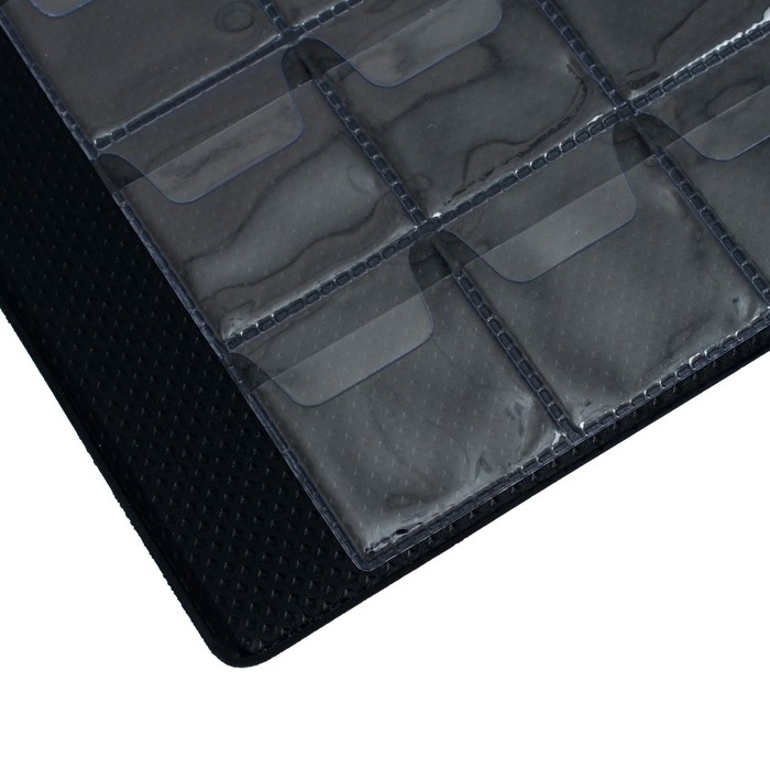 Альбом для монет 125 х 185 мм Calligrata  Альбом для монет 125 х 185 мм Calligrata "Комби" на 120 монет, 8 листов, обложка ПВХ, синий