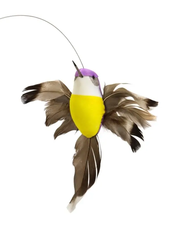 Штекер летающий &laquo;Птичка&raquo;, на солнечной батарее, МИКС