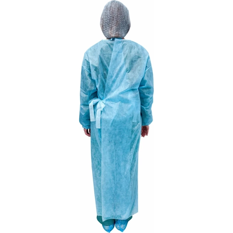 Халат хирург. н/с, ЕВРО, рук.манжет, дл.140 см,р.48-54, пл.25,5шт/уп,5358/5