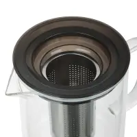 SATOSHI Монблан Чайник заварочный 1200мл, стекло, нерж.сталь