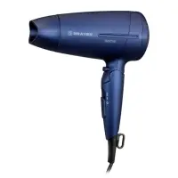 Фен BRAYER 3020BR-BL, 1600 Вт, 2 скорости, складная ручка, шнур 1.8 м
