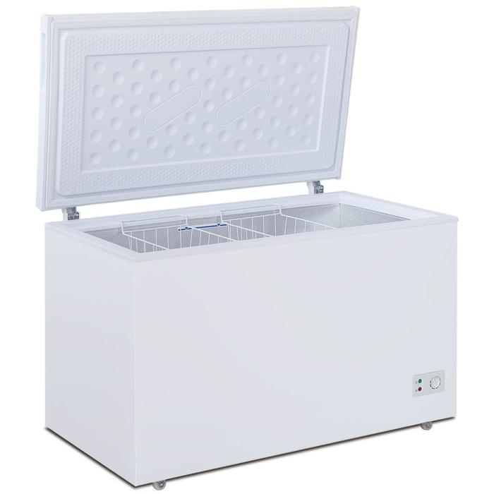 Морозильный ларь "Бирюса" 355 KX, 330 л, 2 корзины, глухая крышка, белый