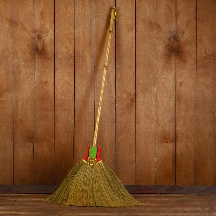 Метла  Метла "Раджа" бамбук 50х5х100 см  МИКС
