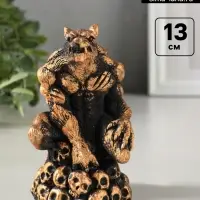 Фигурка гипс &laquo;Оборотень&raquo;, 13&times;7 см, коричневая