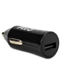 USB автомобильное зарядное устройство AVS 1 порт UC-311 (1,2А, черный) (Black Edition)