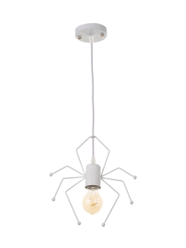 Светильник Spider 1х40Вт Е27 белый 20х20х8см Светильник Spider 1х40Вт Е27 белый 20х20х8см