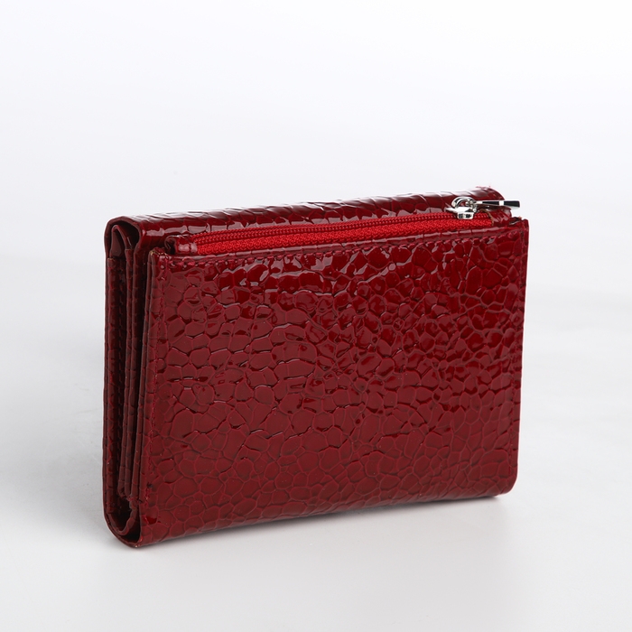 Кошелёк женский на магните, цвет бордовый Кошелёк женский на магните, цвет бордовый
