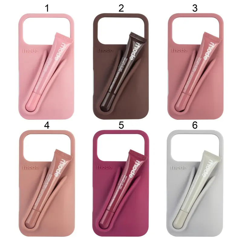 Чехол для iPhone 17 Pro Max Rhode с блеском для губ