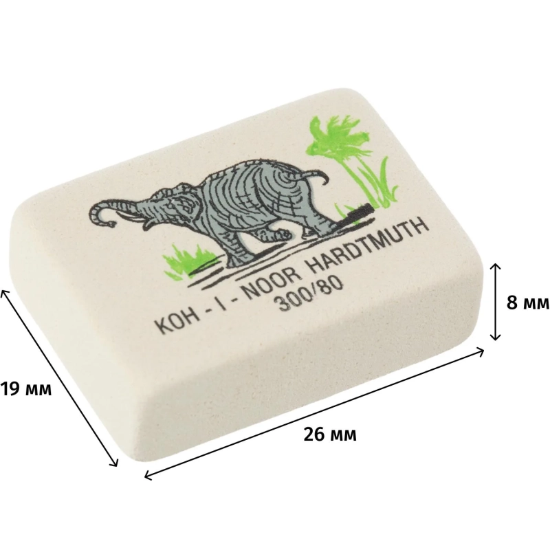 Ластик KOH-I-NOOR 300/80 каучуковый Чехия