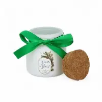 Ароматическая свеча в матовом стакане «С Новым годом», аромат хвойный лес