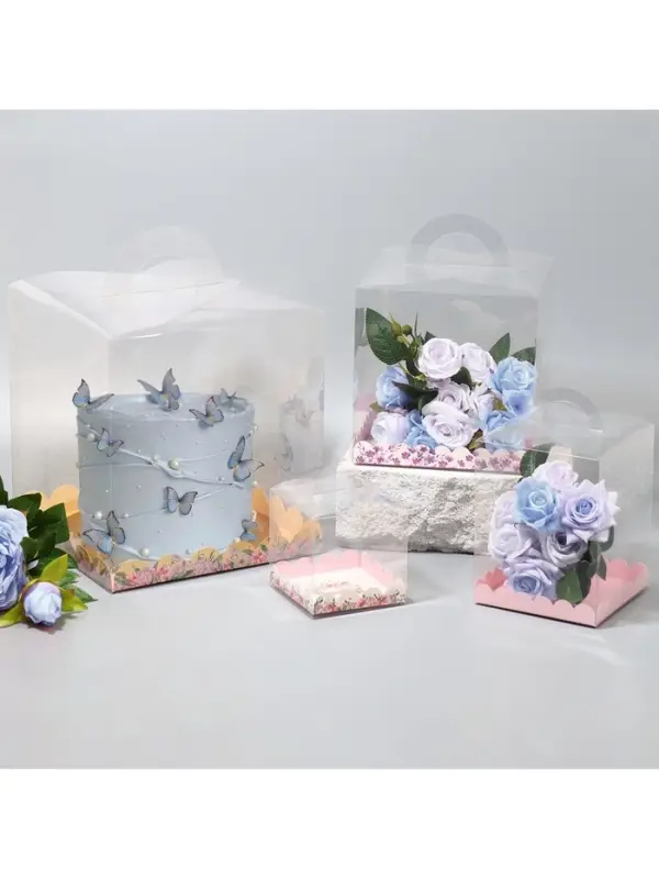 Коробка кондитерская, сундук, упаковка, &laquo;С любовью для тебя&raquo;, 20&times;20&times;20 см