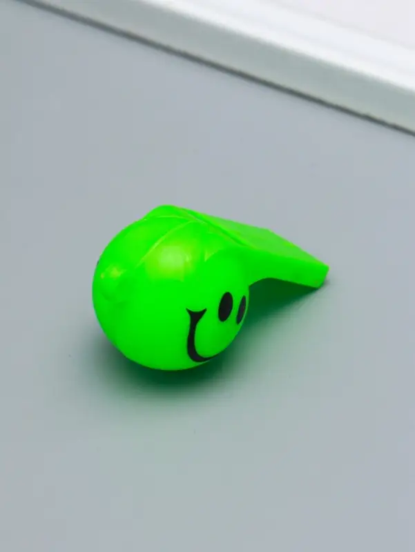 Свисток - брелок пластик &laquo;Смайл&raquo;, МИКС