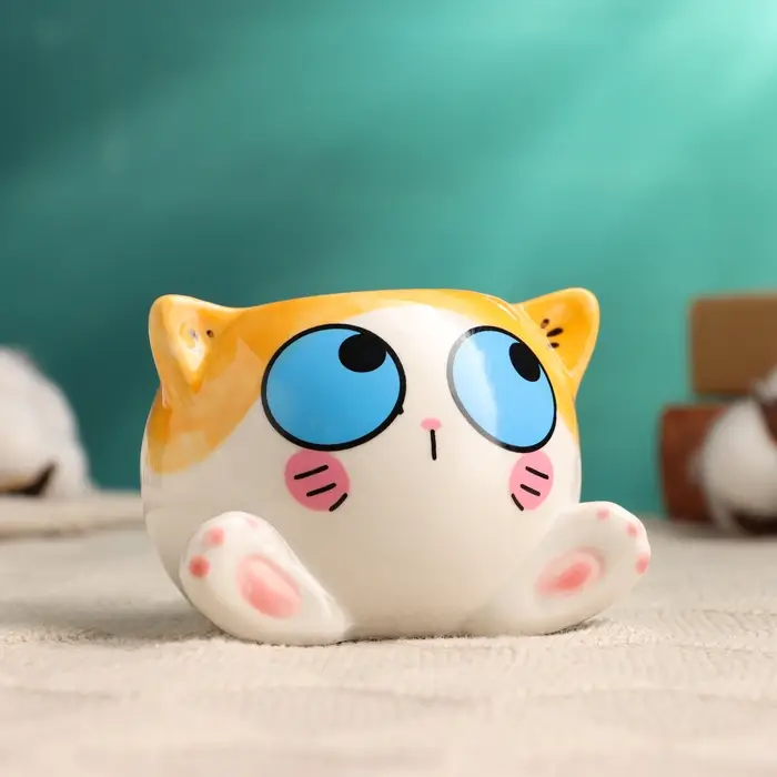 Кашпо «Котенок» 8×9×6 см