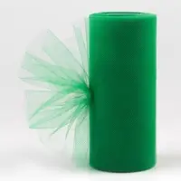 Фатин, 15 см, 23&plusmn;1 м, 11&plusmn;1 г/м&sup2;, тёмно-зелёный №17