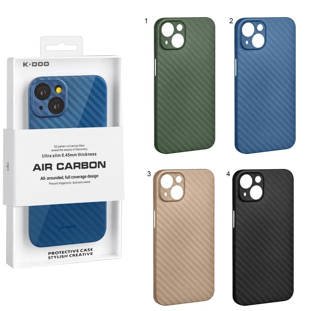 Чехол iPh 13 Air Carbon K-DOO