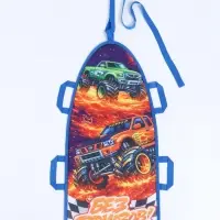 Ледянка мягкая Snow Cat &laquo;Без тормозов&raquo;, 90&times;40 см, толщина 1 см, с ручками, МИКС