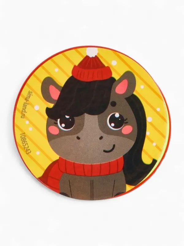 Funny toys Пружинка радуга  Funny toys Пружинка радуга "Веселая лошадка", цвета МИКС, d.-5см