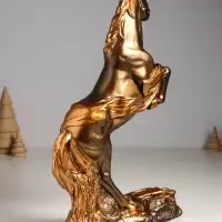 Фигура "Победоносный конь" 34х22х9 см, бронза