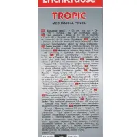Карандаш механический ErichKrause. Tropic, толщина грифеля 0.5 мм, НВ, МИКС
