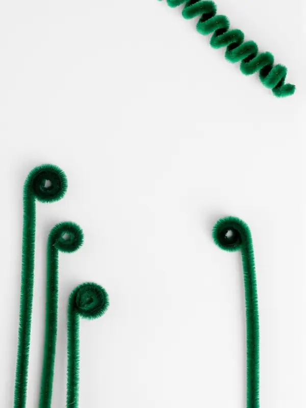 Синельная проволока, набор 50 шт., тёмно-зелёная, 30 см