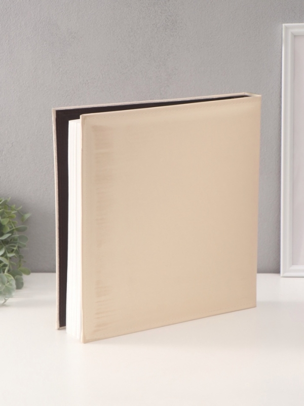 Фотоальбом на 500 фото 10х15 см Фотоальбом на 500 фото 10х15 см "Вязаный узор" кожзам, белый, в коробке 5,5х32,5х34 см