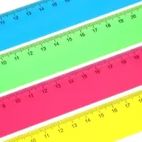 Линейка NEON, 30 см, МИКС