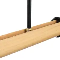 Люстра &laquo;Арландо&raquo; 3хЕ27 40 Вт черный 60&times;20&times;20-200 см