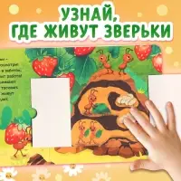 Картонная книга с окошками &laquo;Кто в домике живёт?&raquo;, 12 стр.