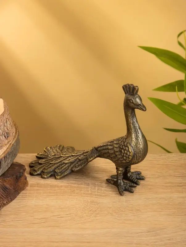 Сувенир «Павлин», 18×8.5×14 см, алюминий Сувенир «Павлин», 18×8.5×14 см, алюминий