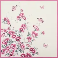 Пленка для цветов матовая, «Цветочная композиция», 57×57 см