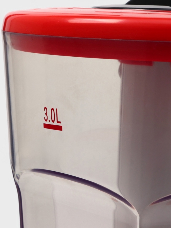 Башня пивная Tavimo, 3 л, ёмкость для льда, подсветка, пластик, красный Башня пивная Tavimo, 3 л, ёмкость для льда, подсветка, пластик, красный