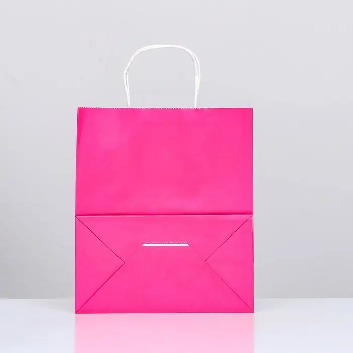 Пакет крафт «Радуга», розовый, 22×12×25 см, 150 г/м², 1 шт. Пакет крафт «Радуга», розовый, 22×12×25 см, 150 г/м², 1 шт.