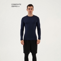 Рашгард мужской Resport, р. 50, цвет синий, базовый, с длинным рукавом