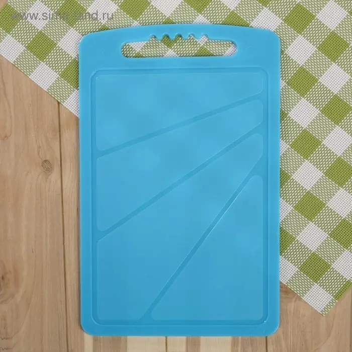 Доска разделочная Альт-Пласт, 32&times;20 см, пластик, МИКС
