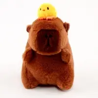 Мягкая игрушка &laquo;Капибара с уточкой&raquo;, 13 см