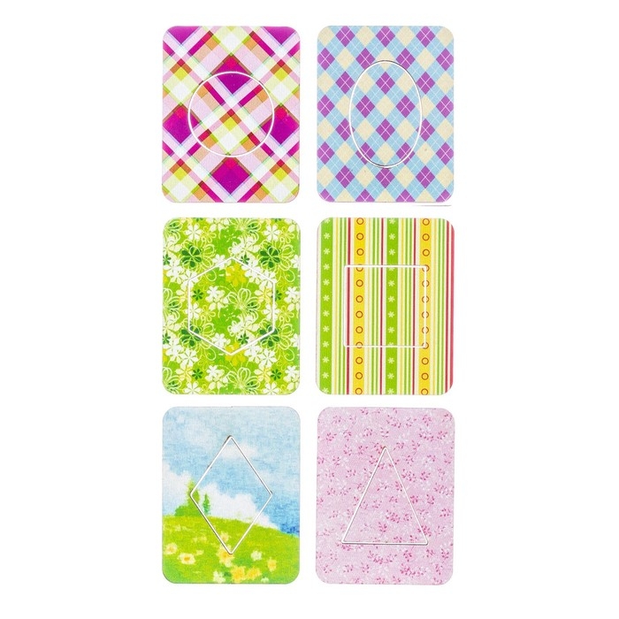 Досочки Сегена, 18 досок: 7 × 9 см Досочки Сегена, 18 досок: 7 × 9 см