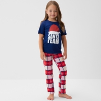 Пижама детская KAFTAN "Santa team" размер 30 (98-104 см)