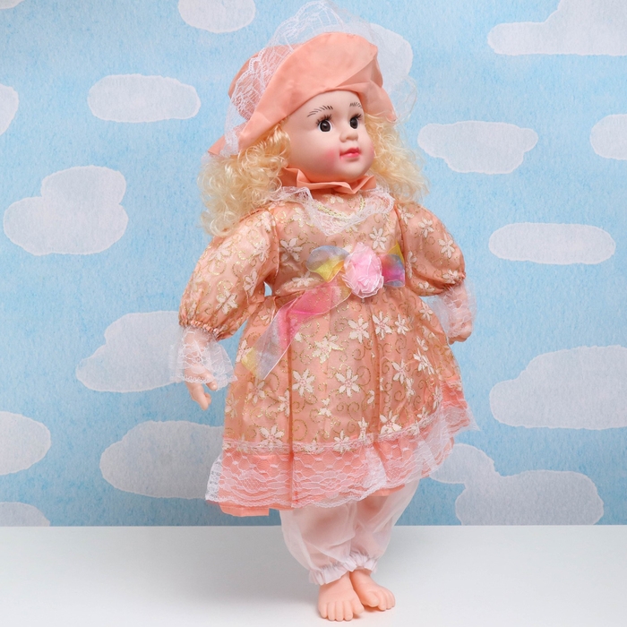 Кукла мягкая Кукла мягкая "Жилан" в национальном костюме Китая, резина, текстиль, 56 см, микс