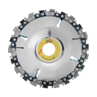 Диск пильный цепной для УШМ ТУНДРА, 100&times;16 мм