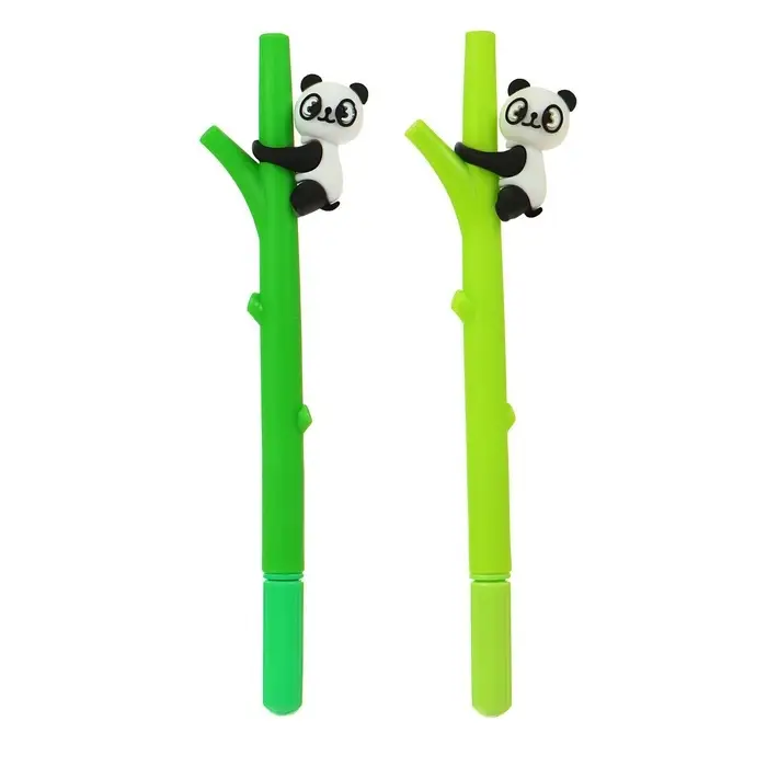 Ручка - прикол Calligrata «Панда», гелевая, МИКС