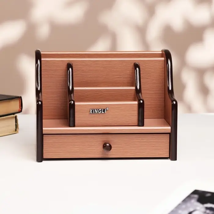 Органайзер 6 секций, с выдвижным ящиком, 21&times;15&times;13 см