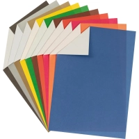 Бумага цветная Комус Класс 10л, 10цв, А4, Живая природа, офсет