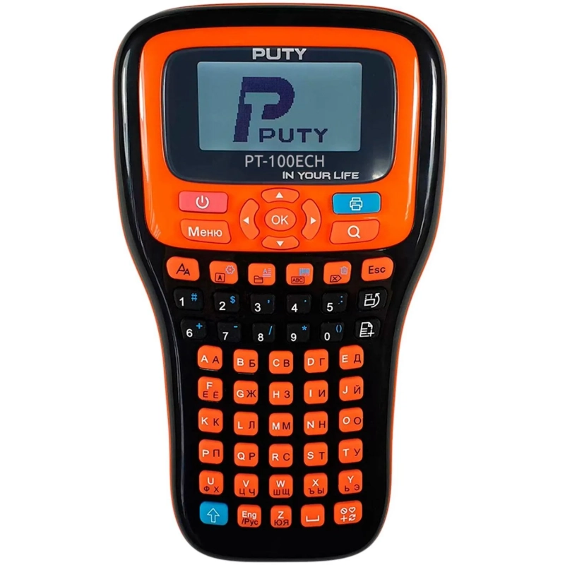 Этикет-принтер Puty PT-100ECH ручной рус/англ&nbsp; (с чипом)