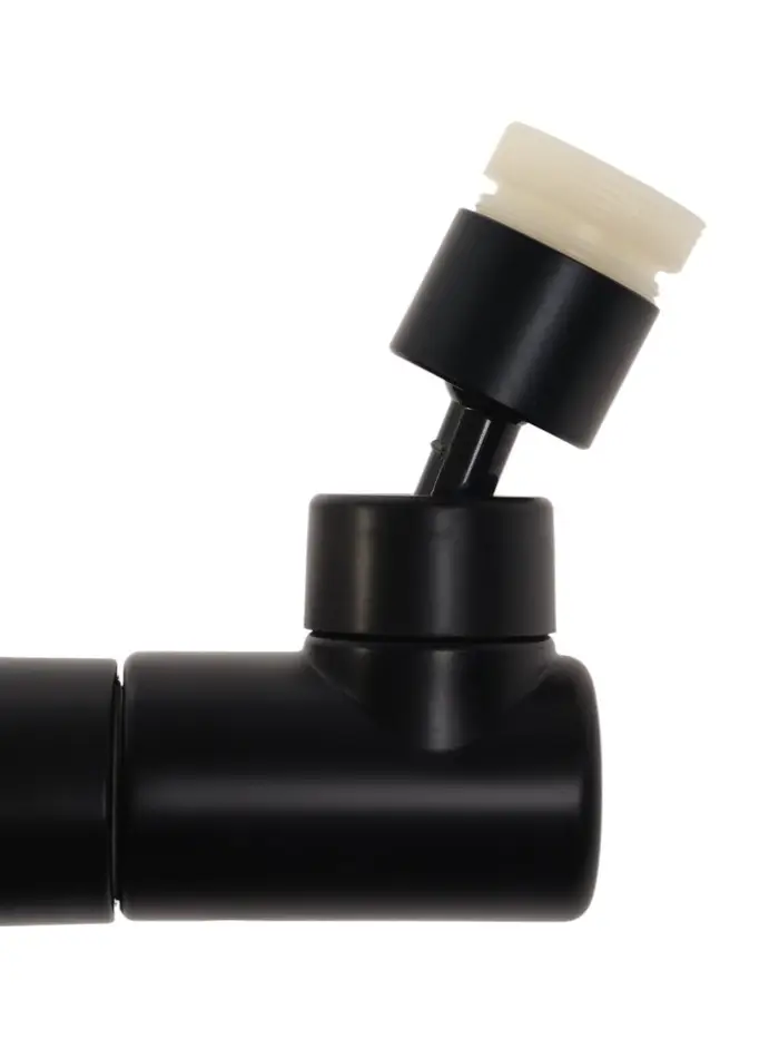 Аэратор ZEIN, 4 режима, поворотный, универсальный переходник, черный