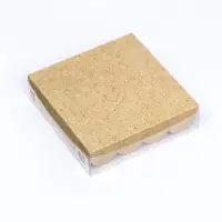 Коробка для печенья, «Горох», крафт 12×12×3 см