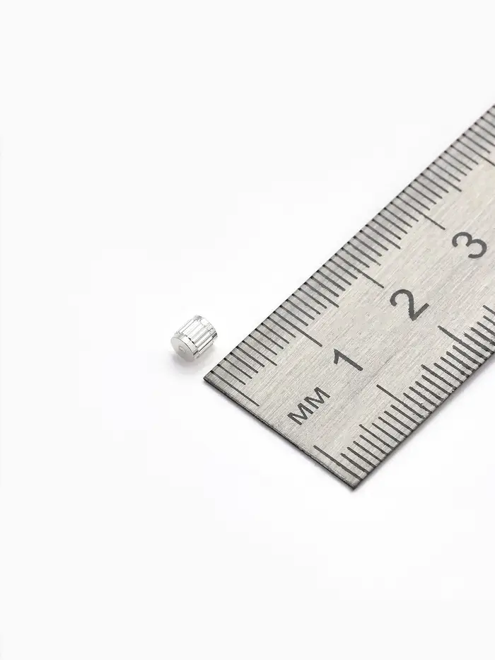 Замок винтовой, 8.5&times;3.8 мм, СМ-234 20 шт. цвет серебро